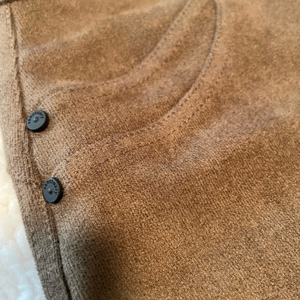 Anthropologie x Sanctuary Mona Suede Leggings - Picture 10 of 13